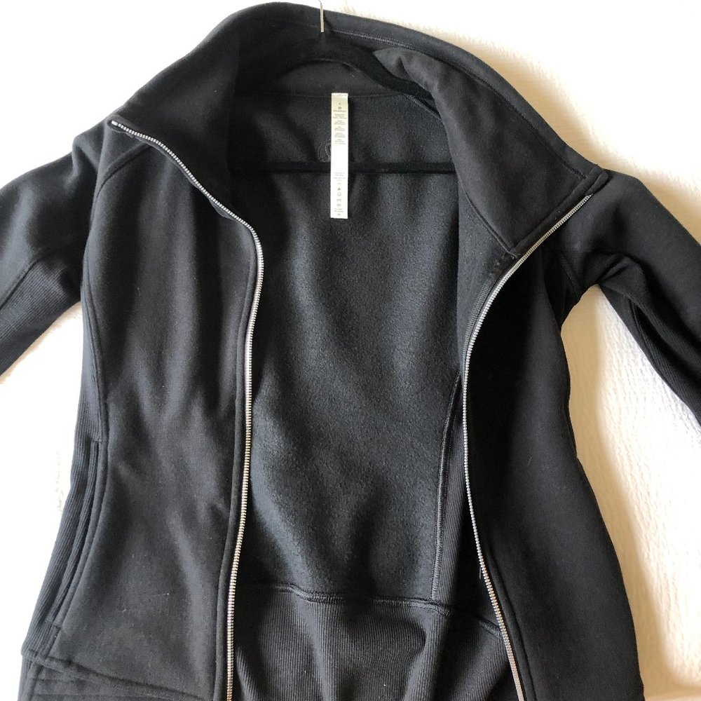 Lululemon Black Scuba Zip Up
